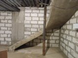 Монолитная лестница в ЖК Парад Побед